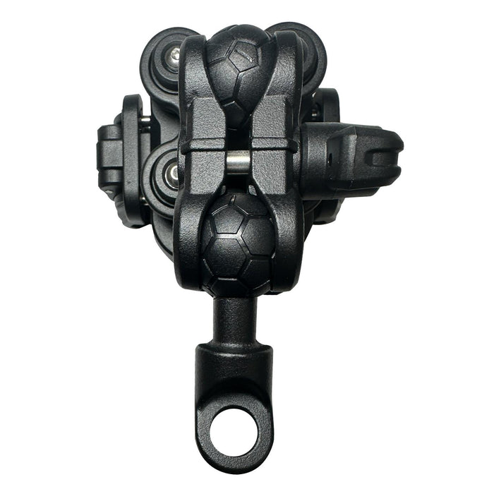 GP Kompozit Universal TTR11 Motorbike Phone Holder Mount, Anti Vibration Motorcycle Phone Holder Black-White