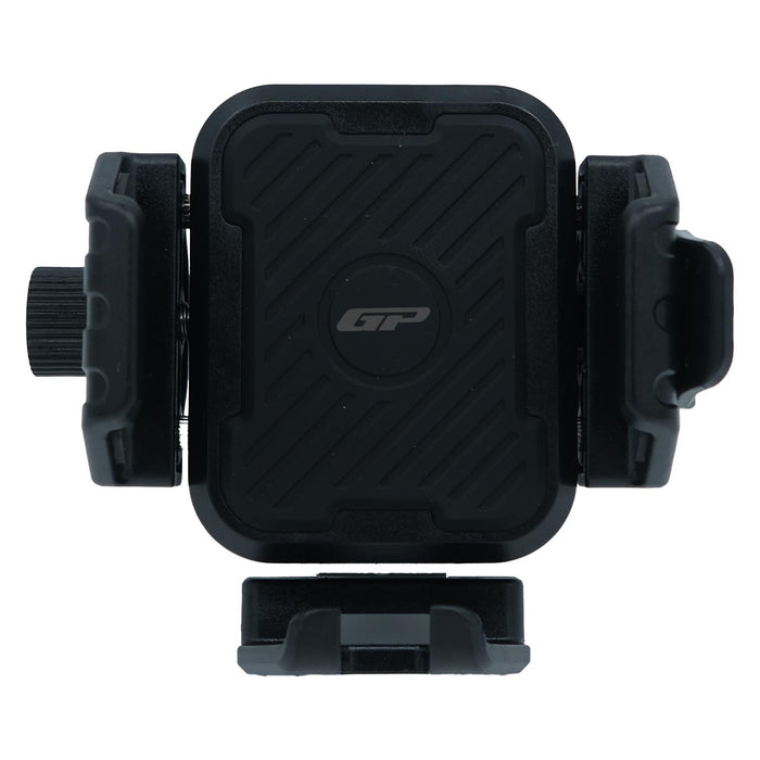GP Kompozit Universal TTR17 Motorbike Phone Holder Mount, Anti Vibration Motorcycle Phone Holder Black