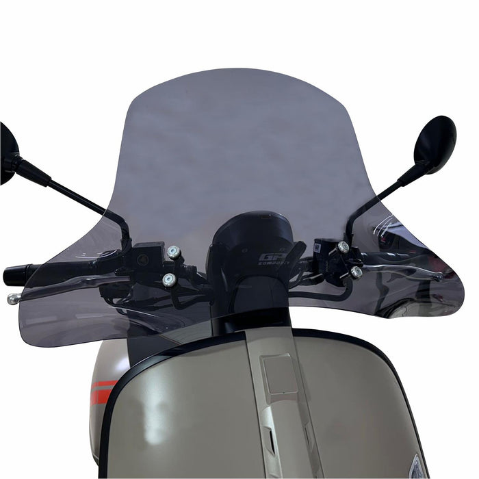 GP Kompozit Windshield Windscreen Smoked Compatible For Vespa GTV 300 2024