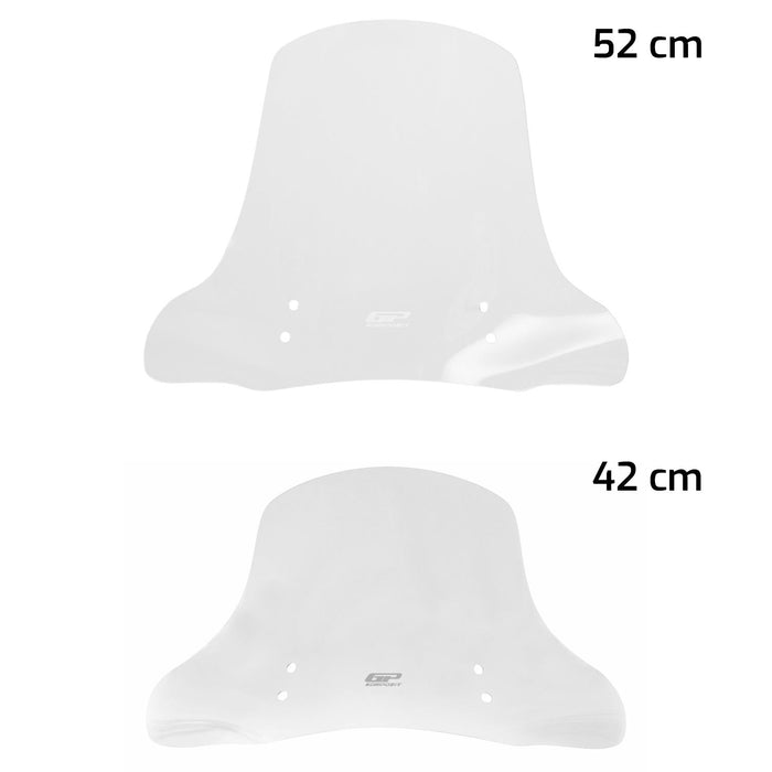 GP Kompozit Windshield Windscreen Clear Compatible For Vespa GTV 300  2024