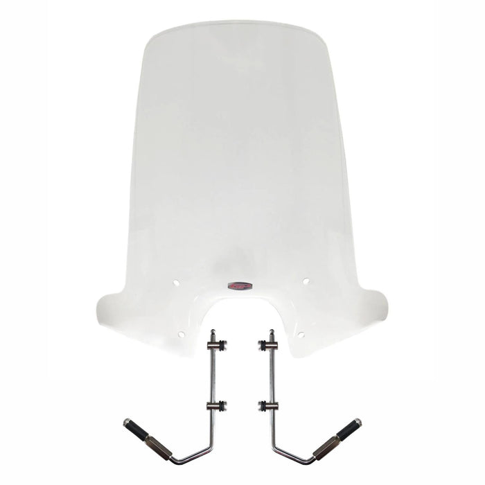 GP Kompozit Touring Windshield Windscreen Clear Compatible For Vespa Primavera Universal