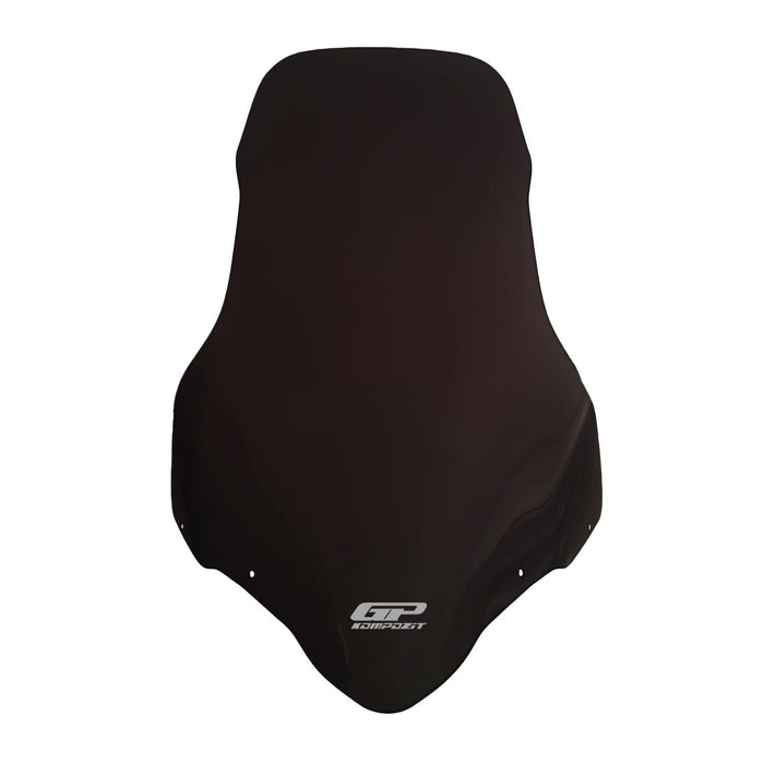 GP Kompozit Windshield Windscreen Black Compatible For Bajaj Discover 125ST / Discover 150ST  2015-2017