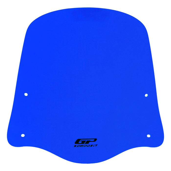 GP Kompozit Windshield Windscreen Blue Compatible For Scooter Universal