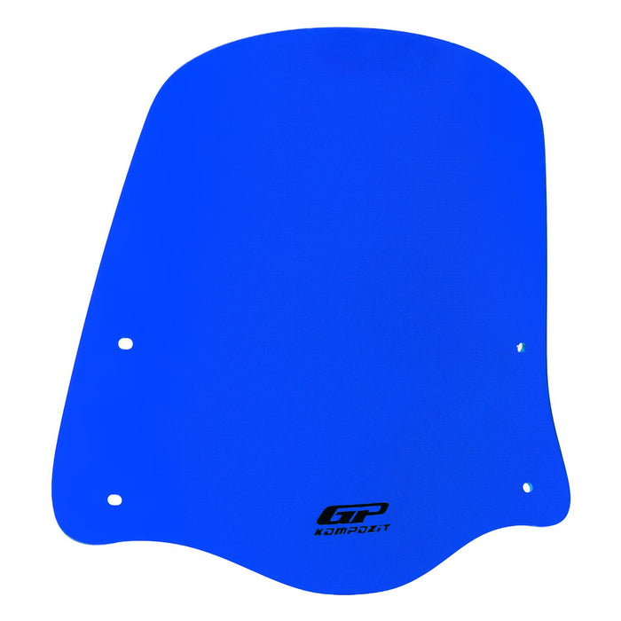 GP Kompozit Windshield Windscreen Blue Compatible For Scooter Universal