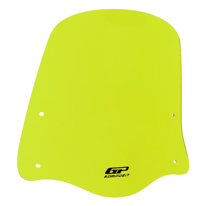 GP Kompozit Windshield Windscreen Green Compatible For Scooter Universal