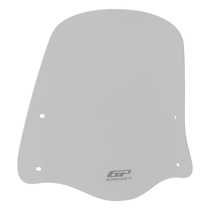 GP Kompozit Windshield Windscreen Gray Compatible For Scooter Universal