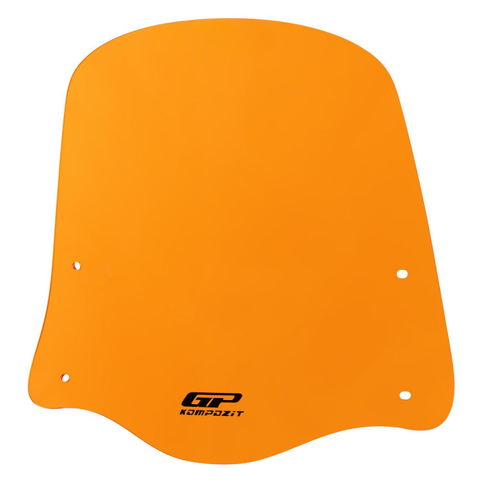 GP Kompozit Windshield Windscreen Orange Compatible For Scooter Universal