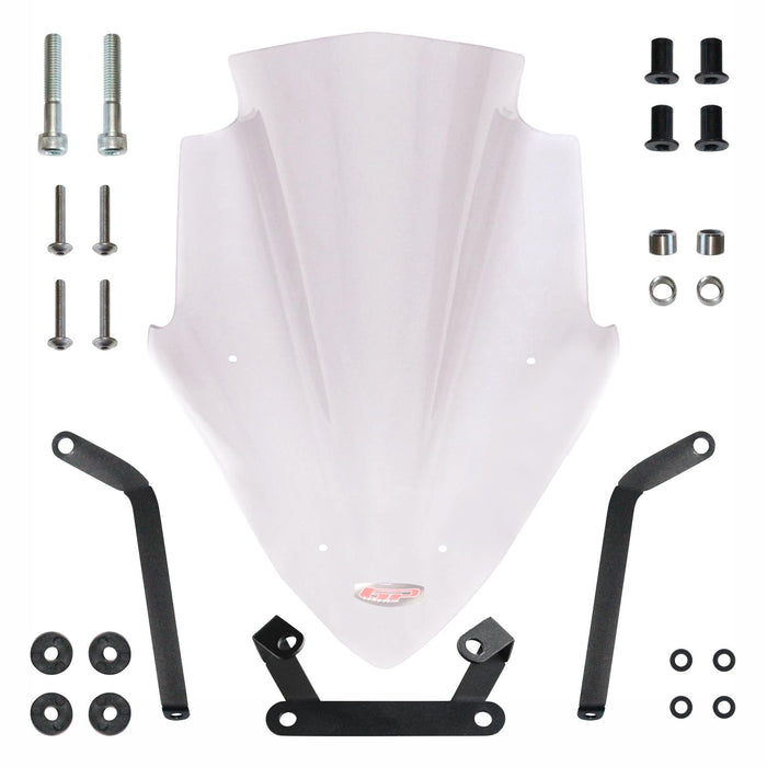 GP Kompozit Windshield Windscreen Clear Compatible For Bajaj Pulsar NS200  2011-2024