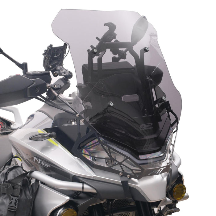 GP Kompozit Windshield Windscreen Smoked Compatible For CFMOTO 800MT 2022-2025