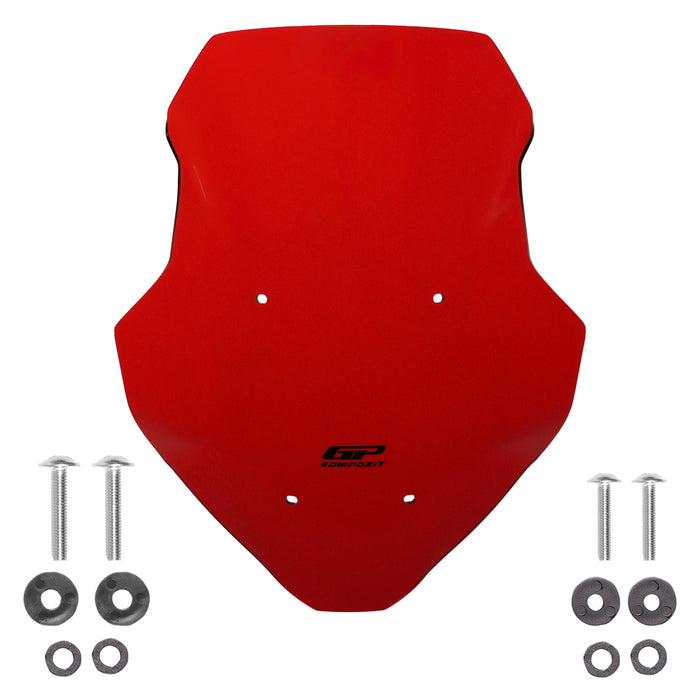 GP Kompozit Windshield Windscreen Red Compatible For Honda ADV350 2023-2026