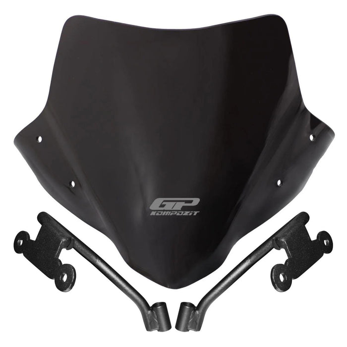 GP Kompozit Windshield Windscreen Black Compatible For Honda CB500 Hornet 2025