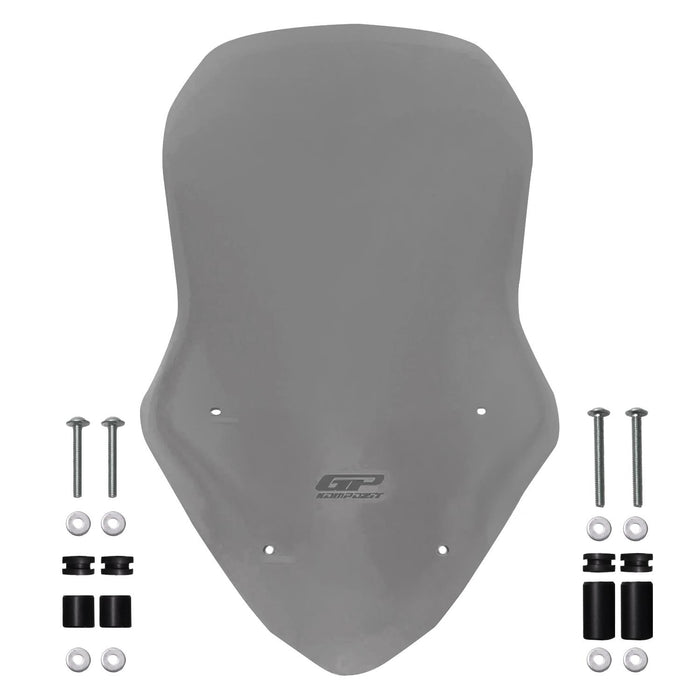 GP Kompozit Pare-brise fumé compatible pour Daelim S3 125 / S3 250 2010-2017 