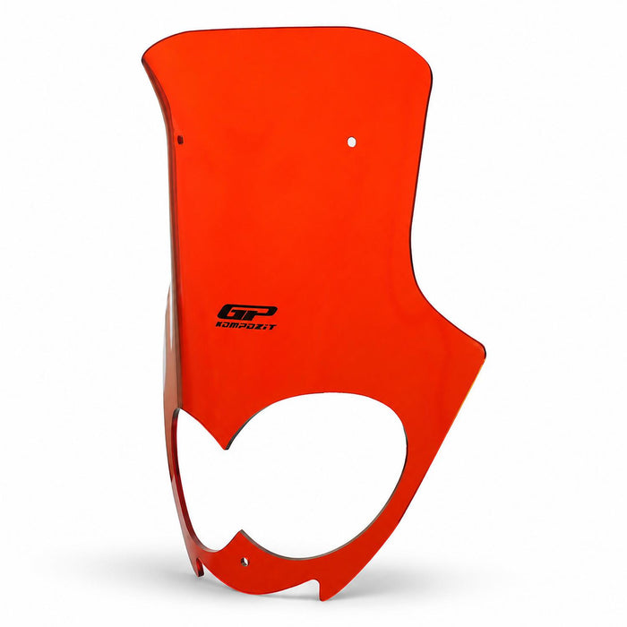 GP Kompozit Windshield Windscreen Red Compatible For Honda CRF250L Rally / CRF300L Rally 2017-2025