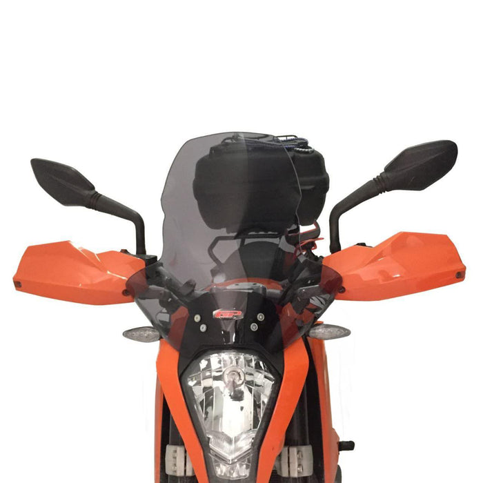 Parabrisas GP Kompozit Ahumado Compatible con KTM 125 Duke / 200 Duke / 250 Duke / 390 Duke 2012-2016