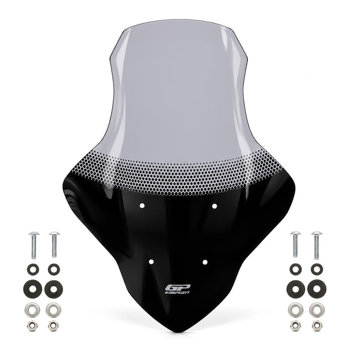 Parabrisas GP Kompozit Ahumado Compatible con Regal Raptor XSUV 125 2024-2025