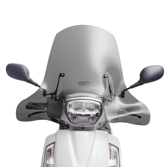 GP Kompozit Windshield Windscreen Smoked Compatible For Suzuki Address 2023-2024 2023-2024