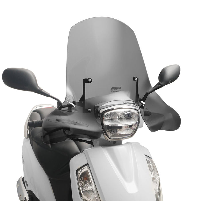GP Kompozit Windshield Windscreen Smoked Compatible For Suzuki Address 2023-2024 2023-2024