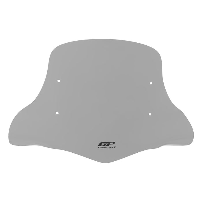 GP Kompozit Universal Windshield Windscreen With Handguard Gray For Scooter