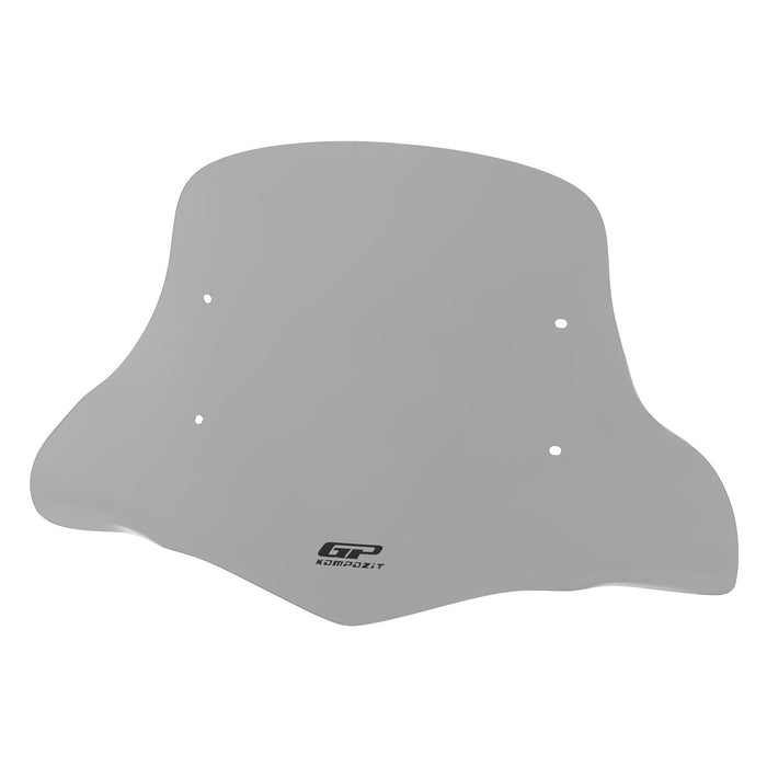 GP Kompozit Universal Windshield Windscreen With Handguard Gray For Scooter