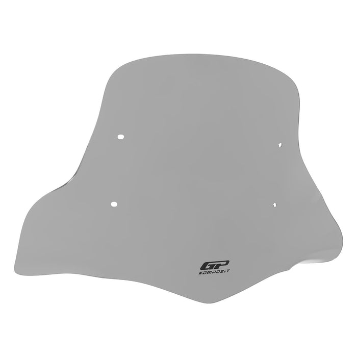 GP Kompozit Universal Windshield Windscreen With Handguard Gray For Scooter