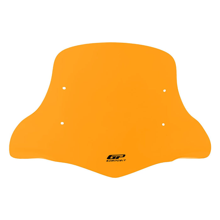 GP Kompozit Universal Windshield Windscreen With Handguard Orange For Scooter