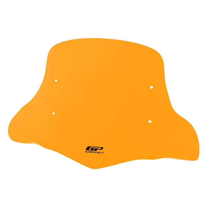 GP Kompozit Universal Windshield Windscreen With Handguard Orange For Scooter
