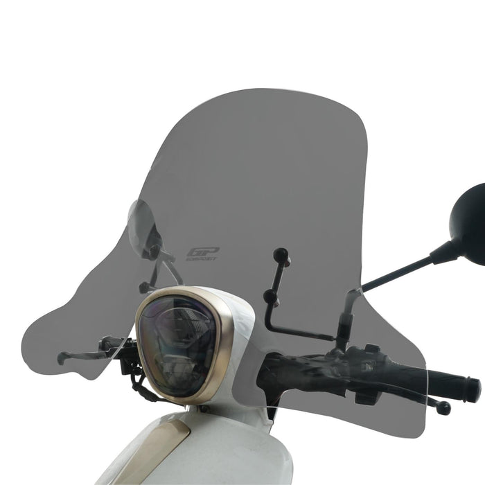 GP Kompozit Windshield Windscreen With Handguard Smoked Compatible For RKS Neon125 2023-2025