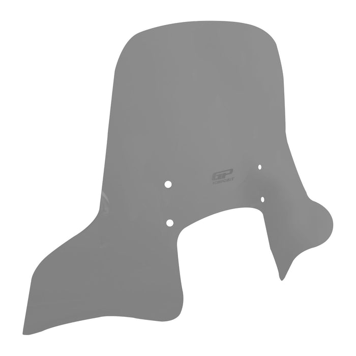 GP Kompozit Windshield Windscreen With Handguard Smoked Compatible For RKS Neon125 2023-2025
