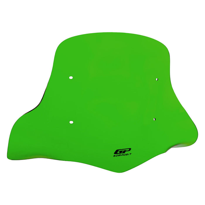 GP Kompozit Windshield Windscreen With Handguard Green Compatible For Scooter Universal