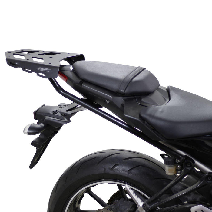 GP Kompozit Rear Luggage Rack Black Compatible For Yamaha MT-07 2014-2017