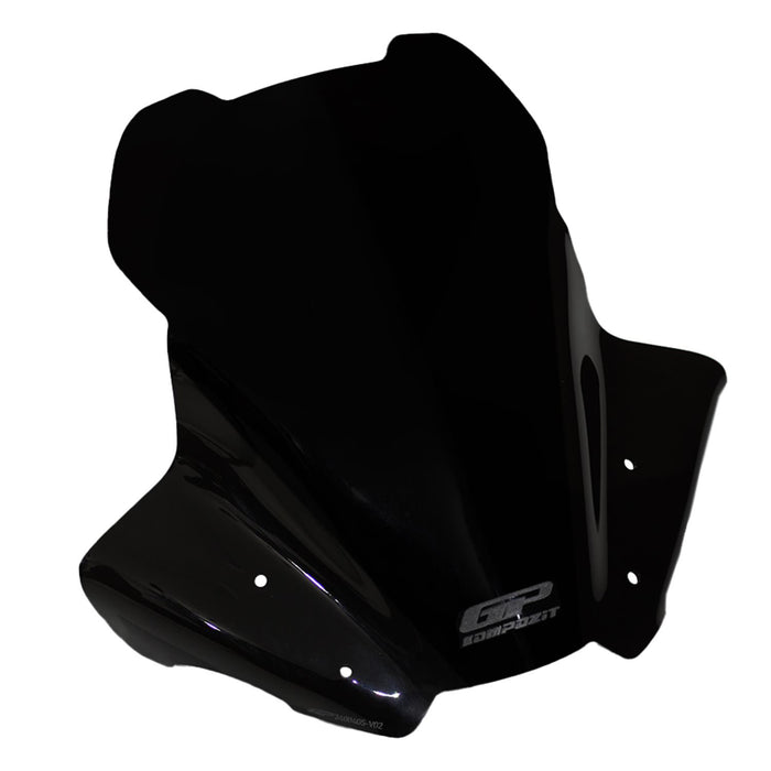 GP Kompozit Parabrisas Corto Negro Compatible Para Yamaha MT-07 2014-2017 