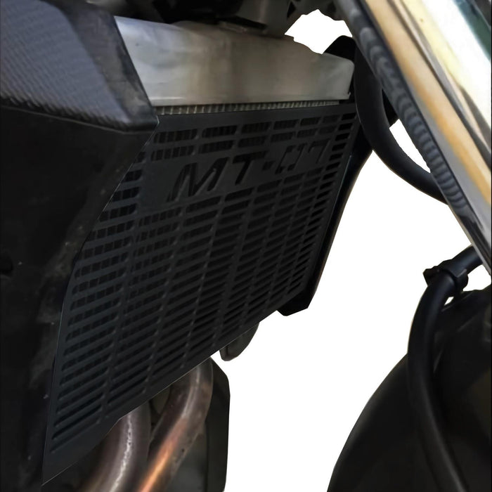 GP Kompozit Radiator Guard Black Compatible For Yamaha MT-07 2014-2020