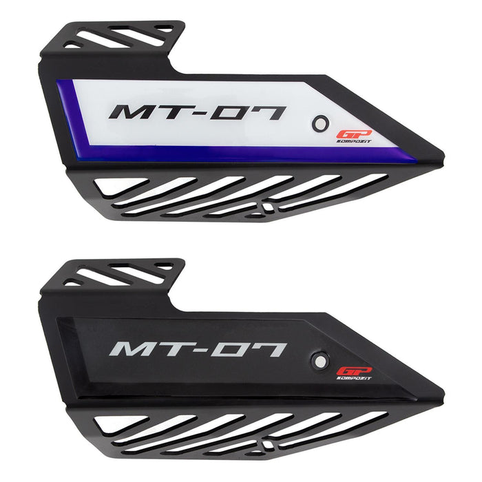 GP Kompozit Exhaust Guard Cover Black Compatible For Yamaha MT-07  2014-2021