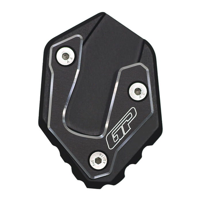 GP Kompozit Caballete Lateral Expansión Negro Compatible para Yamaha MT-07 2020-2023 