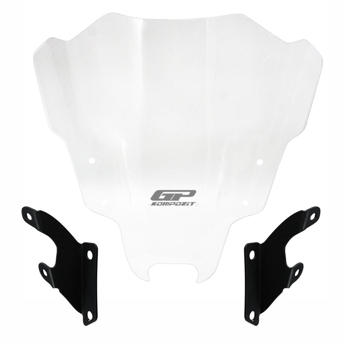 GP Kompozit Windshield Windscreen Transparent Compatible For Yamaha MT-07 2021-2023