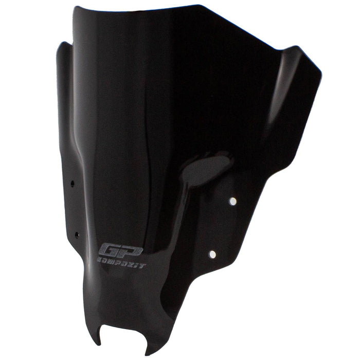 GP Kompozit Windshield Windscreen Black Compatible For Yamaha MT-07  2021-2023
