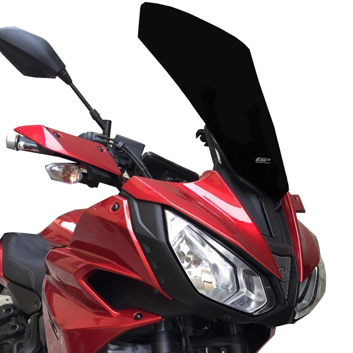 GP Kompozit Windshield Windscreen Black Compatible For Yamaha MT-07 Tracer  2016-2019