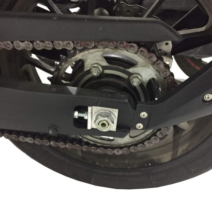 GP Kompozit Protection anti-éclaboussures arrière noire compatible avec Yamaha MT-07 Tracer 2016-2023 