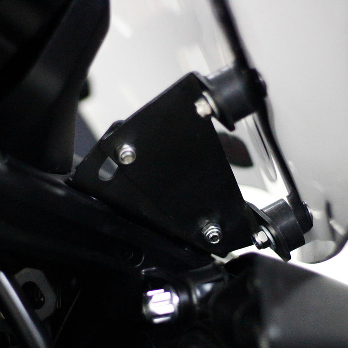 GP Kompozit Touring Windshield Windscreen Smoked Compatible For Yamaha MT-09  2017-2020