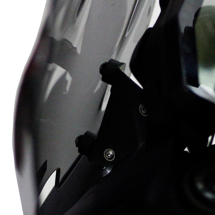 GP Kompozit Touring Windshield Windscreen Smoked Compatible For Yamaha MT-09 2017-2020