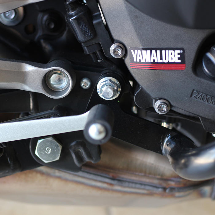 GP Kompozit Engine Guard Crash Bar Protection Black Compatible For Yamaha MT-09 Tracer 2015-2020