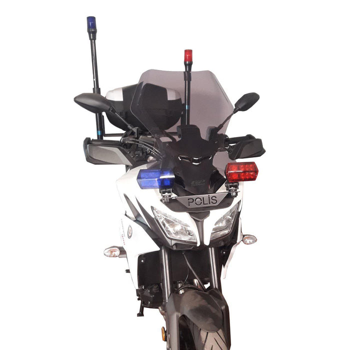 GP Kompozit Windshield Windscreen Smoked Compatible For Yamaha MT-09 Tracer 2018-2020