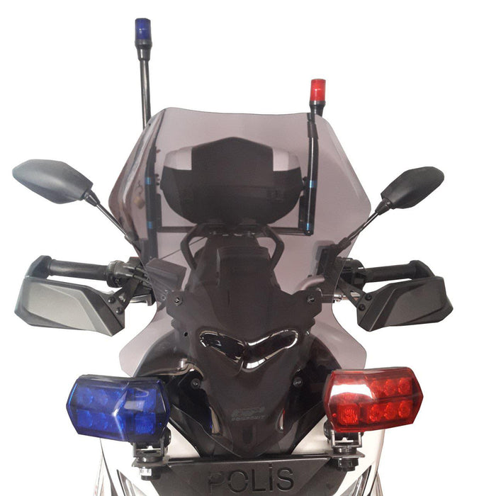 GP Kompozit Windshield Windscreen Smoked Compatible For Yamaha MT-09 Tracer  2018-2020