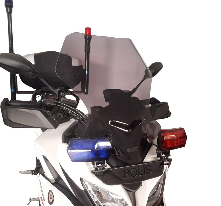 GP Kompozit Windshield Windscreen Smoked Compatible For Yamaha MT-09 Tracer  2018-2020