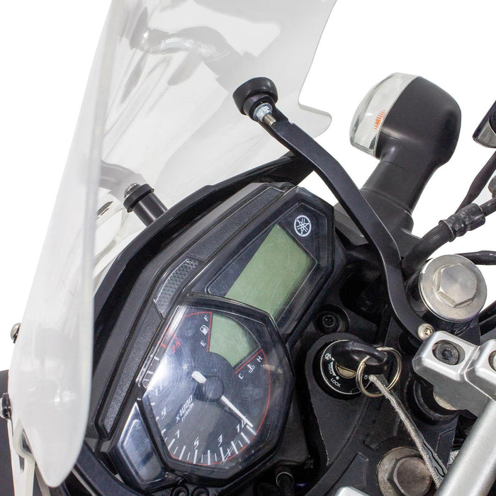 GP Kompozit Touring Windshield Windscreen Black Compatible For Yamaha MT-25 / MT-03  2015-2019