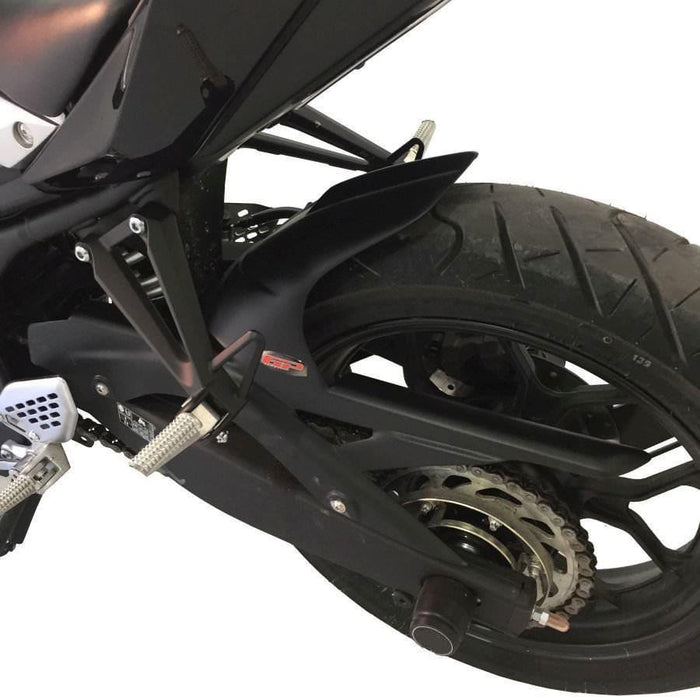 GP Kompozit Rear Fender Mudguard Black Compatible For Yamaha MT-25 / MT-03 2015-2024