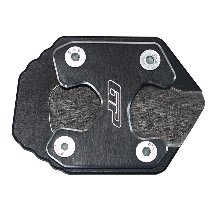 GP Kompozit Kickstand Side Stand Plate Pad Black Compatible For Yamaha MT-25 / MT-03 2019-2024