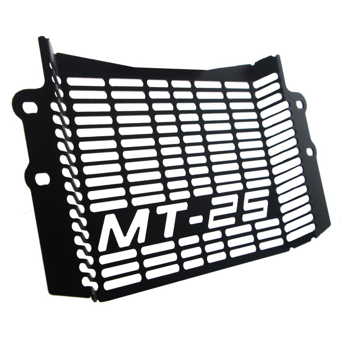 GP Kompozit Radiator Guard Black Compatible For Yamaha MT-25 / MT-03 2020-2023