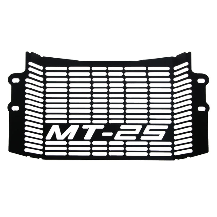 GP Kompozit Radiator Grille Guard Protector Cover Black Compatible For Yamaha MT-25 2020-2024