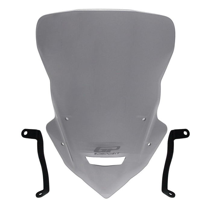 GP Kompozit Touring Windshield Windscreen Smoked Compatible For Yamaha MT-25 / MT-03  2020-2024